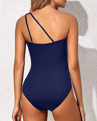 Ocevara Ocevara - One Shoulder One Piece Swimsuit for Women Tummy Control Bathing Suits - image 18