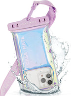 IP68 Waterproof Phone Pouch - Floating Waterproof Phone Case w/Crossbody Lanyard - Cruise Ship Travel Essentials - Compatible w/All Devices - Touchscreen Friendly