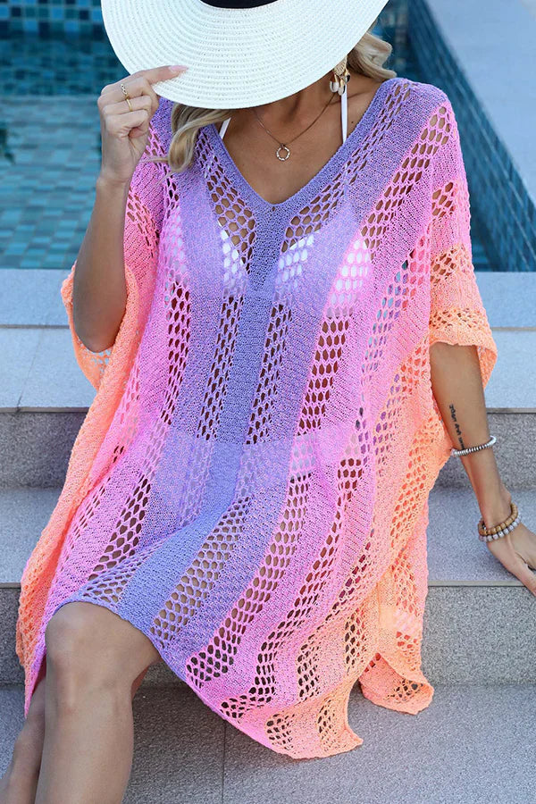 Colorful Hollow Fashion Swimsuits Cover Up Secondary image