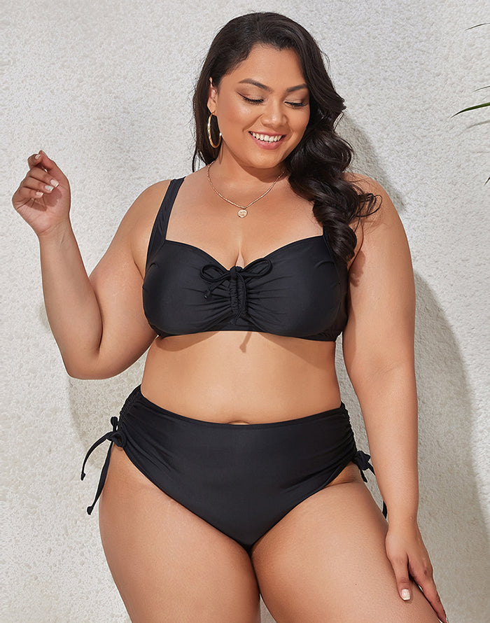 Colorful Print Plus Size Bikini Main image