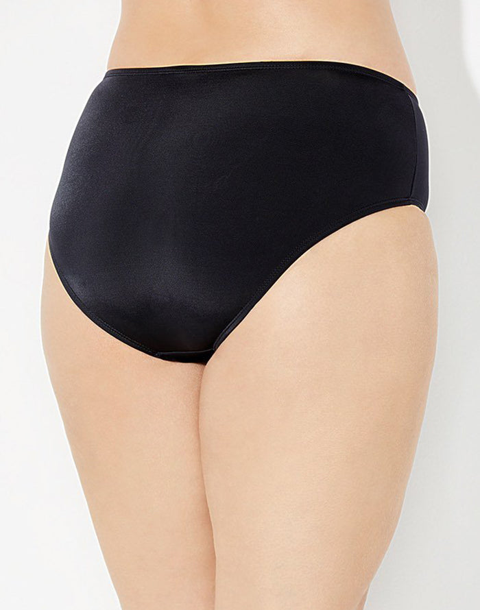 Ocevara - Black Mid Waist Brief