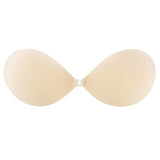 Adhesive Bra Reusable Strapless Self Silicone Push-up Invisible Sticky Bras for Backless Dress