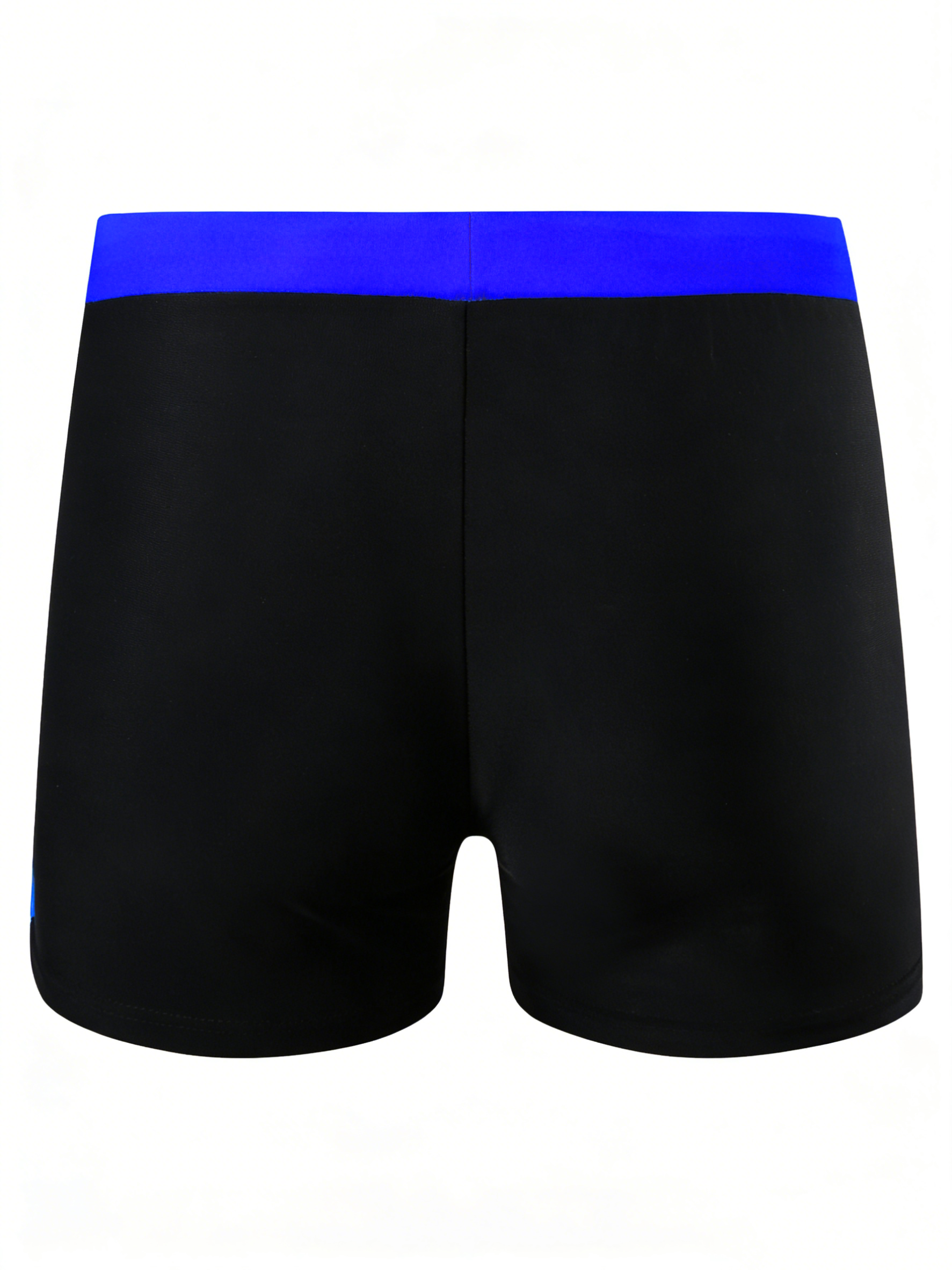 Men's Slim Fit Drawstring Square-Leg Swim Trunks