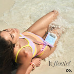 IP68 Waterproof Phone Pouch - Floating Waterproof Phone Case w/Crossbody Lanyard - Cruise Ship Travel Essentials - Compatible w/All Devices - Touchscreen Friendly