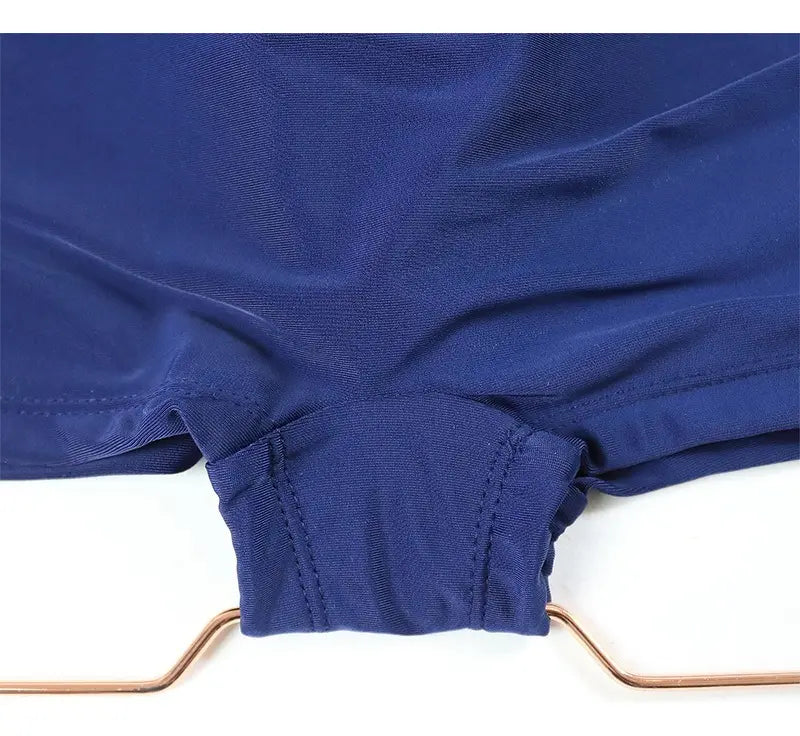 Ruched Halter One-Piece Swim Romper