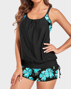 Ocevara - Flattering Two-Piece Tankini Swimsuit
