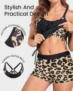 Ocevara - Flattering Two-Piece Tankini Swimsuit