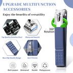 Manicure Pedicure Set, 12 Pcs Nail Care Kit for Women, Mens Nail Grooming Kit, Manicure & Pedicure Tools & Accessories, Pink Nail Kit Manicure Set Luxury Leather Case for Home Salon Use