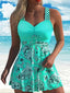 Women's Casual Fashion Swimdress with Short